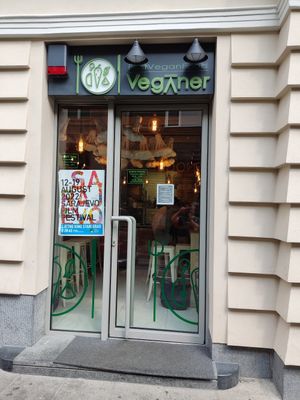 Eingang at Veganer  in Sarajevo