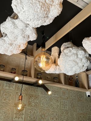 their roof was cute  at Veganer  in Sarajevo