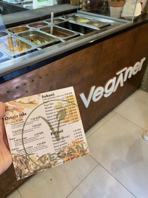   at Veganer  in Sarajevo