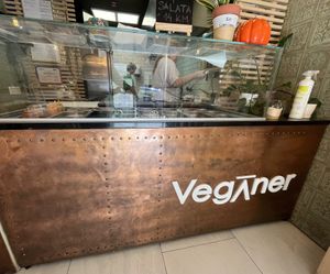 Inside  at Veganer  in Sarajevo