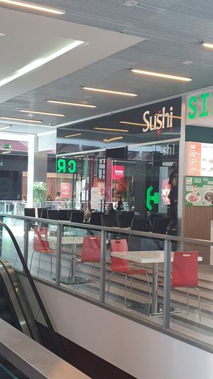 Outside at Sushi Samuraj in Bielsko-biala