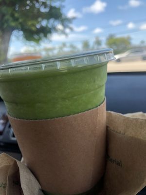 Green Island Smoothie (No Honey) at WILLY Cafe & Market in Boynton Beach