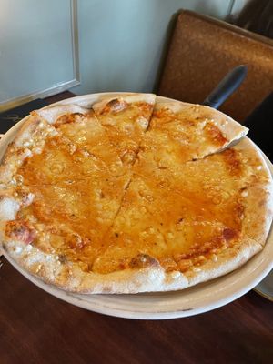 Pizzas are 14”. Fine for sharing but also perfectly acceptable as a meal for one person!!  at 900 Degrees Neapolitan Pizzeria in Manchester