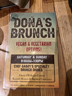   at La Doña in San Diego