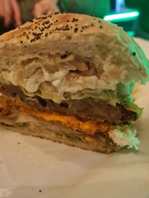 Sandwich johnny boy at Enki in Valdivia