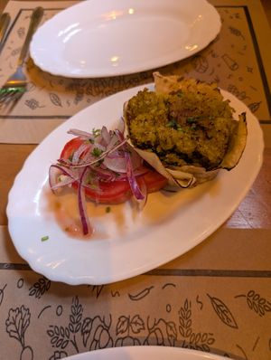 Pastel de Choclo at Enki in Valdivia