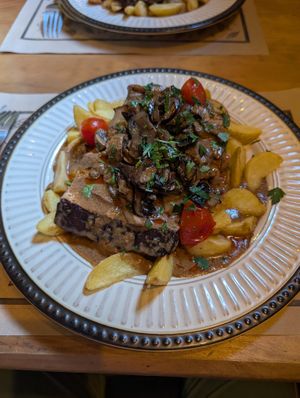 Tofu Mignon at Enki in Valdivia