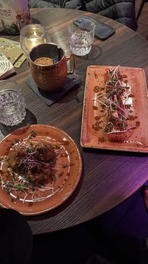 Wontons en watermeloen  at Mr Smith's Loft in Groningen