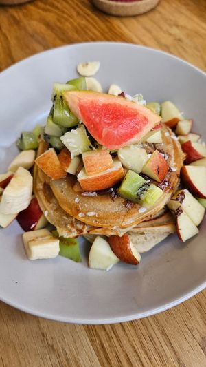 Pancakes at P-Cafe in Gottingen