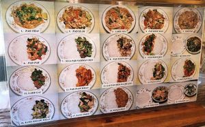 Plates at Sizzling Siam in Durango