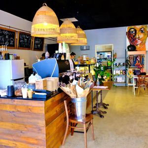 Cafe interior  at Little Nolla Cafe in Nollamara