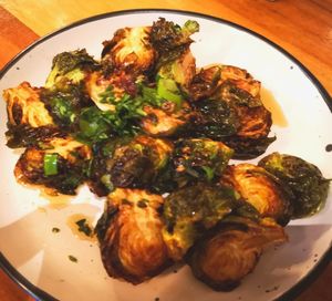 Maple Brussel Sprouts at Hyde Park Hotel in North Perth