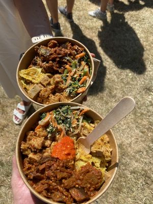 Mixed Dishes  at Enak in South East London