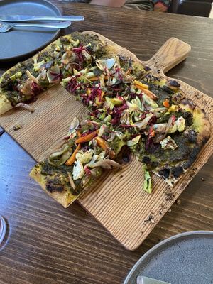 Pizza  at Kchuch Restaurant in Dilijan