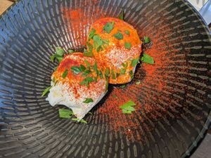 Poached Eggs (Free-Range) at The Little Pantry in Subiaco