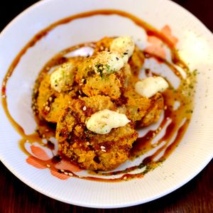 Panko shiitake  at Kaze Bento in Mount Lawley