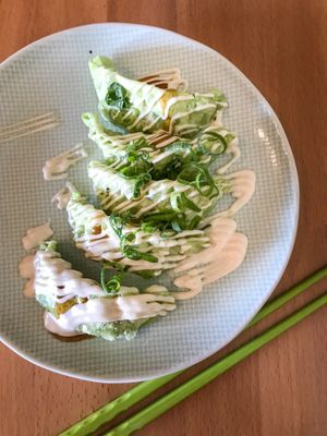 Vegan Gyoza at Kaze Bento in Mount Lawley