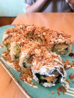Katsu ‘Chicken’ Roll at Kaze Bento in Mount Lawley