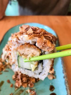 Katsu ‘Chicken’ Roll at Kaze Bento in Mount Lawley