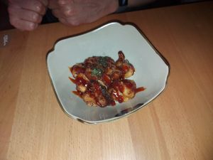 Fried cauliflower at Kaze Bento in Mount Lawley