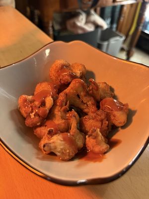 Cauliflower popcorn  at Kaze Bento in Mount Lawley