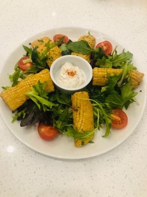 Plant based salt and pepper kalamari  at The Sage Village in Campbelltown