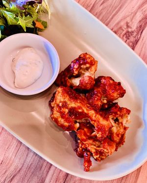 Buffalo Cauliflower Wings  at The Sage Village in Campbelltown