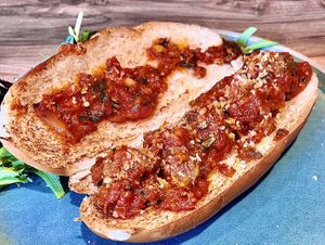 Meatballs on a Long Roll  at The Sage Village in Campbelltown