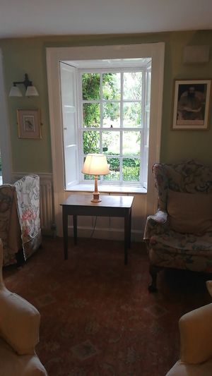 Sitting room at Hunter's Hotel in Rathnew