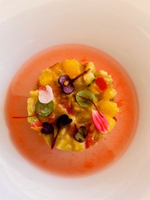 Tartare estiva at Planet Catering in Jesolo