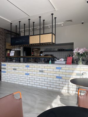 Counter  at Holy Cow Lounge in Edinburgh