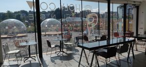 inside at Holy Cow Lounge in Edinburgh