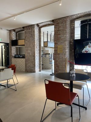 On my own  at Holy Cow Lounge in Edinburgh