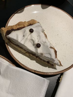 Banoffee pie at Holy Cow Lounge in Edinburgh