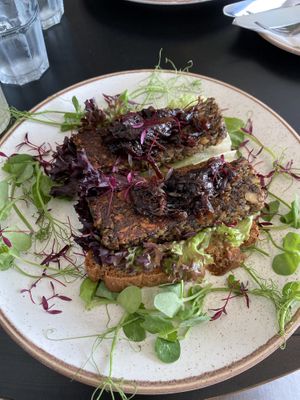 Haggis Sandwich   at Holy Cow Lounge in Edinburgh
