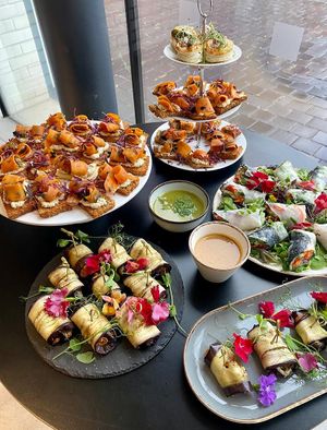 Buffer catering at Holy Cow Lounge in Edinburgh