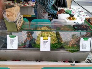 Salads at Mel Tropical Kitchen - Euston Rd in North London