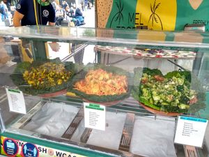 Salads at Mel Tropical Kitchen - Euston Rd in North London