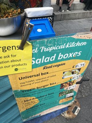 Menu (Newcastle)   at Mel Tropical Kitchen - Euston Rd in North London