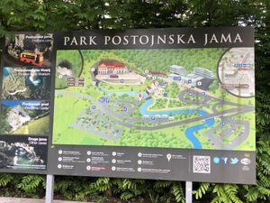 map of location  at Magdalena Food & Fun in Postojna