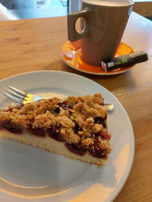 Kirschkuchen at Torten Schmiede in Bayreuth