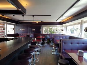 Interior at Union Diner in Zurich