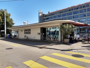 Exterior at Union Diner in Zurich