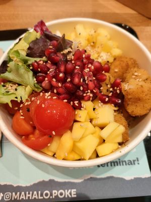  at Mahalo Poké in Caceres