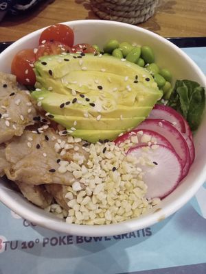  at Mahalo Poké in Caceres