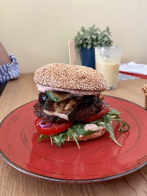 Wavegan burger   at Wavegan in Gdansk