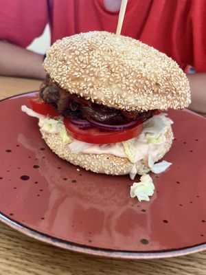 BBQ burger  at Wavegan in Gdansk