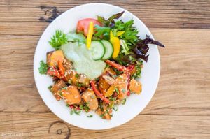 Mixed Salad Plate at Heart and Soul Organic Chai Cafe in Cronulla