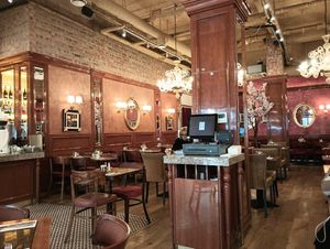 Inside the restaurant. at Caffe Concerto - Northumberland Ave in London