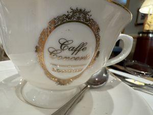 cup  at Caffè Concerto - Piccadilly in London